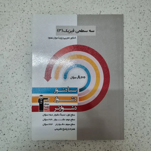 فیزیک تجربی دوازدهم سه سطحی کانون قلم چی 1402کارکرده