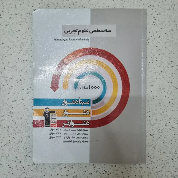 علوم هشتم سه سطحی کانون قلم چی 1404کارکرده