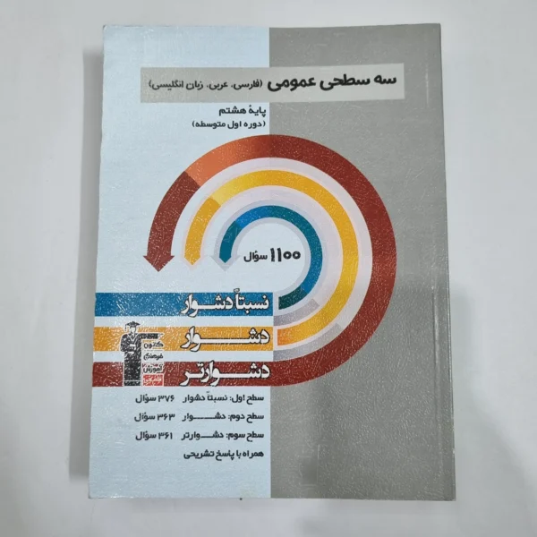 فارسی عربی زبان هفتم سه سطحی کانون قلم چی 1403(دست دوم) کد 6400